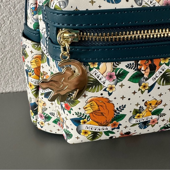 Loungefly The Lion King Tattoo Style Mini Backpack NWT main image 8